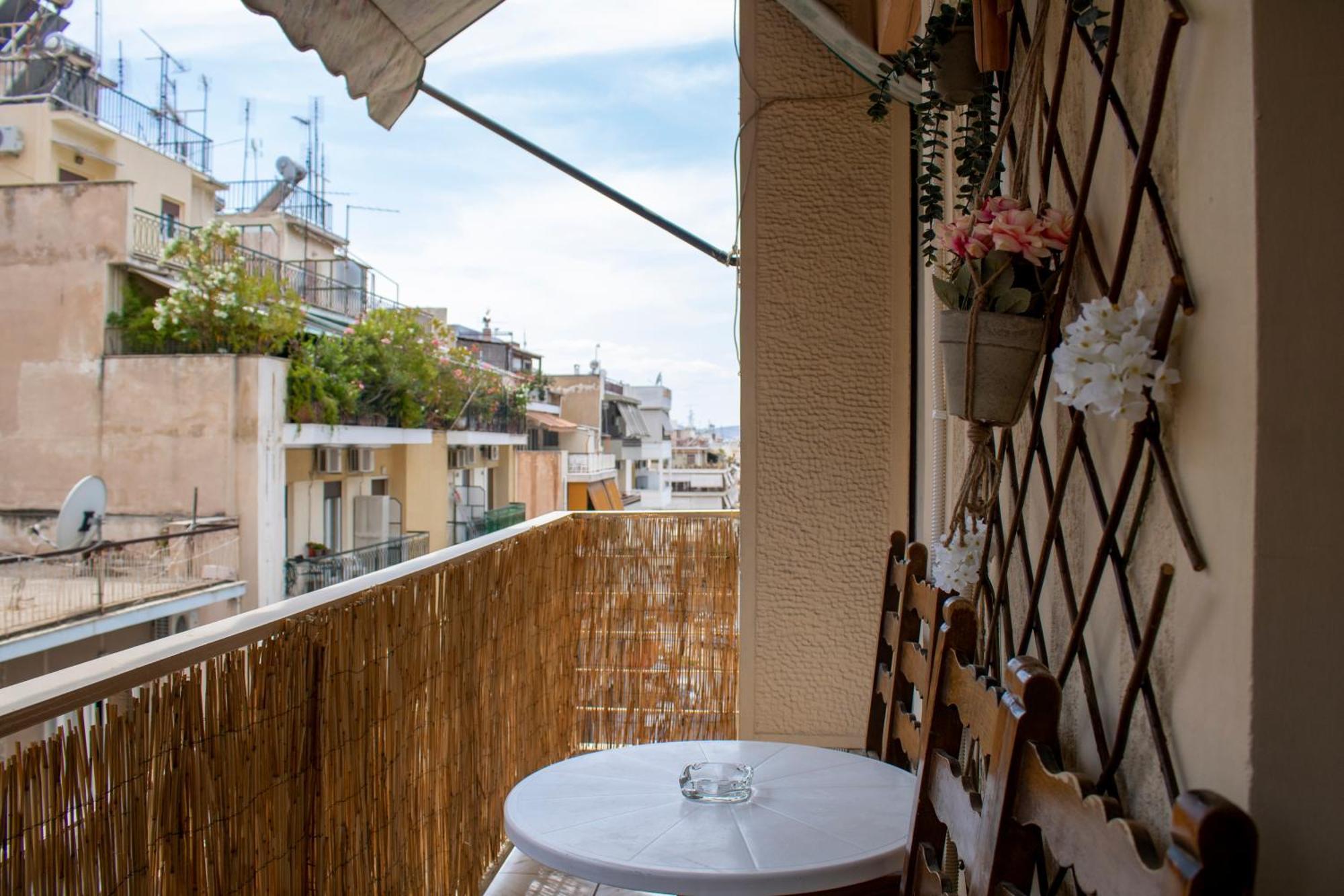 Acropolis Rooftop View, 200M From Neos Kosmos Metro Station Apartamento Atenas Exterior foto